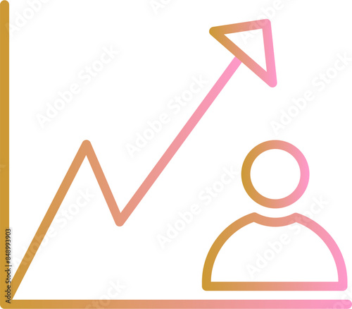 Business Growth Vector Icon