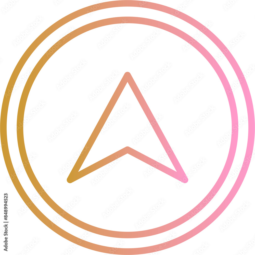 Navigation Vector Icon Navigation Vector Icon