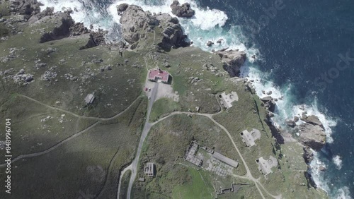 Cabo Prior, Ferrol. Plano con dron, grabado con un AIR 2S en perfil logarítmico