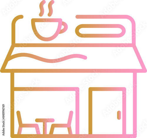 Coffee Shop Vector Icon