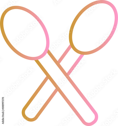 Spoons Vector Icon