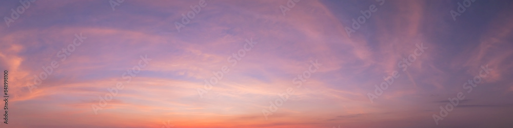 Dramatic panorama sky with cloud on twilight time. Dramatic panorama sky with cloud on twilight time.