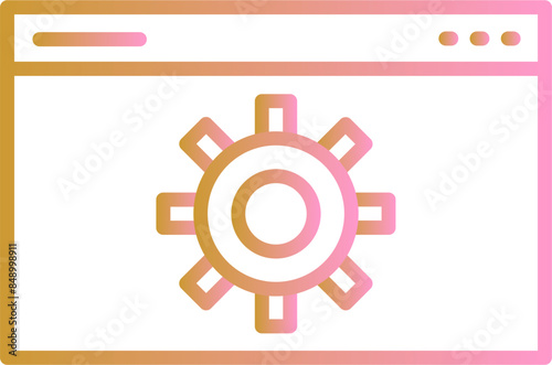 Web Optimization Vector Icon