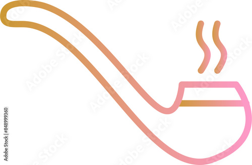 Smoking Pipe Vector Icon
