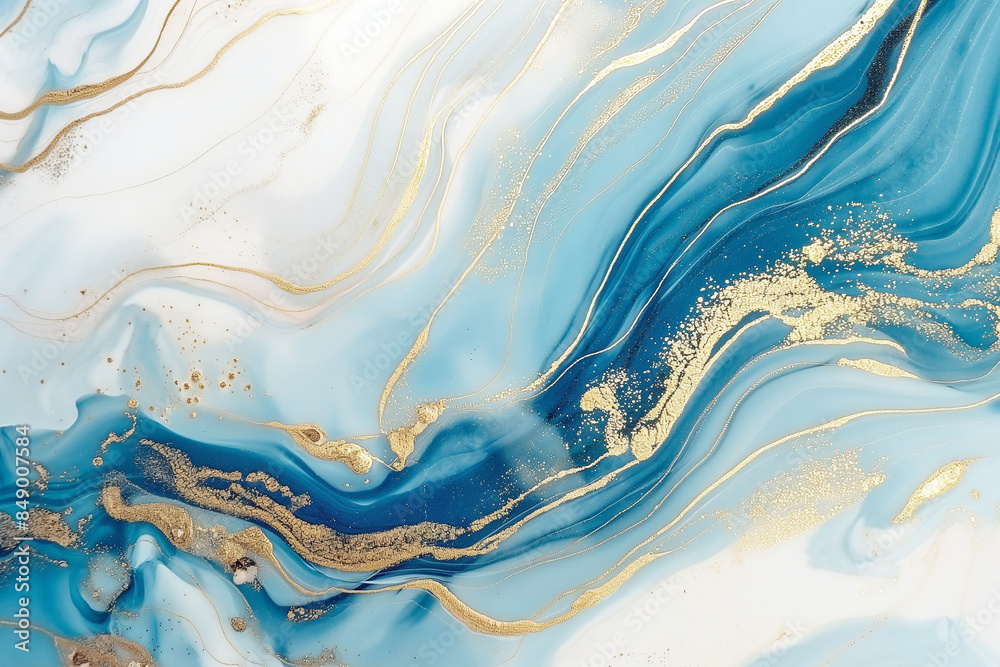 blue silk background