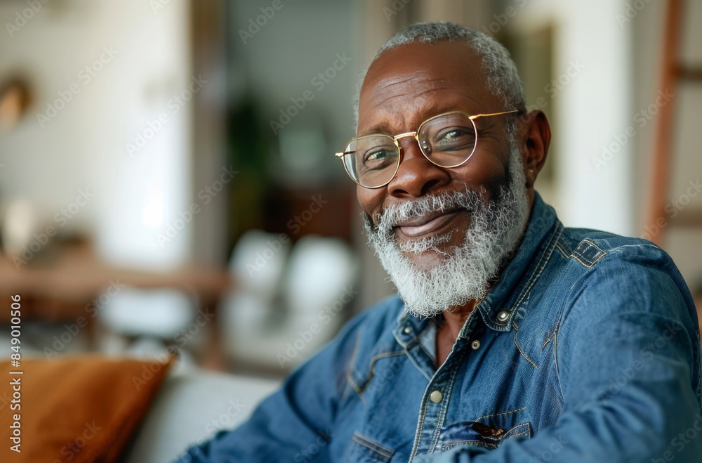 Portrait of smiling middle-aged man