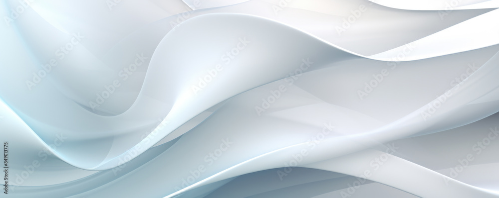 Obraz premium Soft waving background for an innovation program proposal with association to technology, electricity 