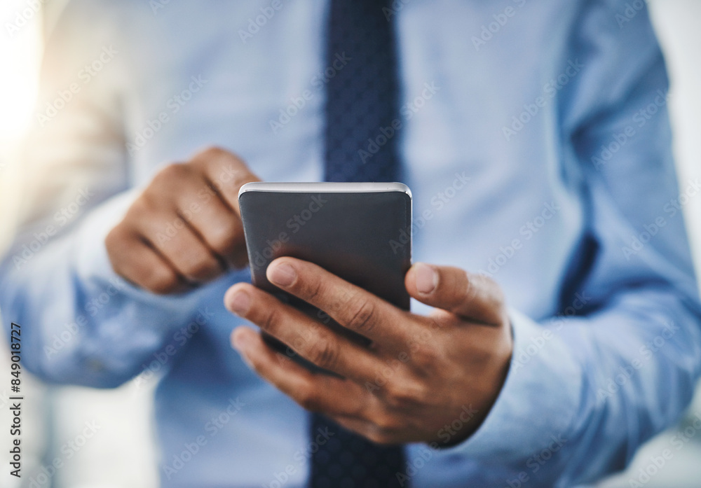 Business, hands and technology with man, smartphone and internet with digital app, cooperation and network. Worker, person and employee with cellphone, professional and connection with website info Business, hands and technology with man, smartphone and internet with digital app, cooperation and network. Worker, person and employee with cellphone, professional and connection with website info