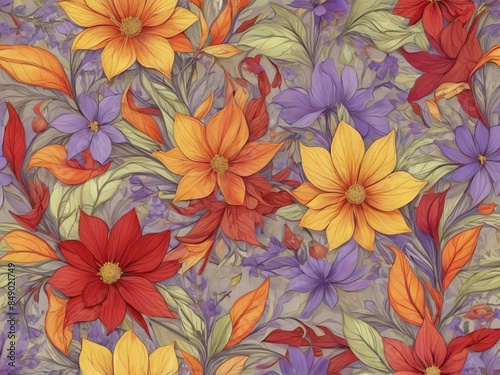 seamless floral pattern
