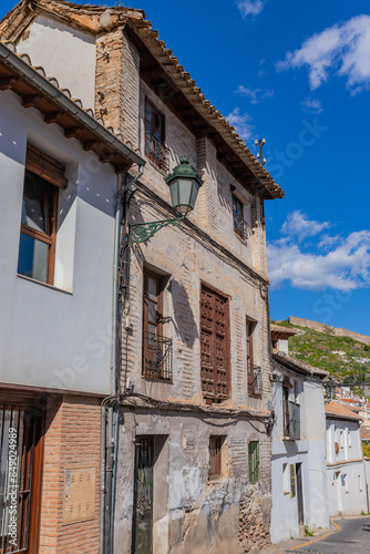 Old town architecture of Granada