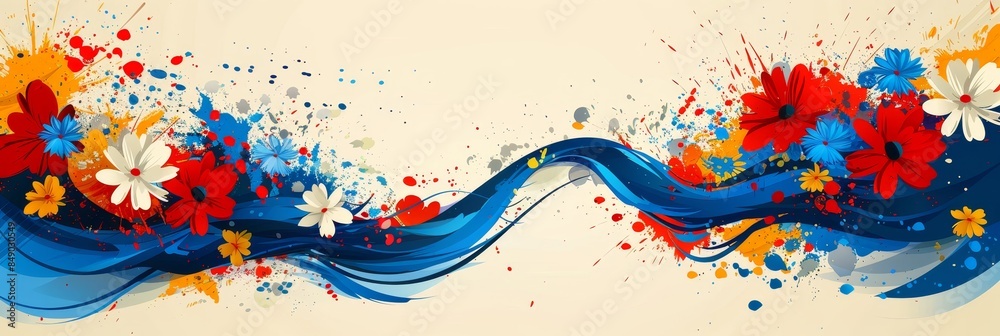 Elegant abstract flower background banner
Elegant abstract flower background banner