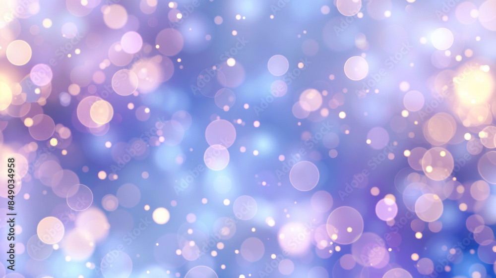 a dreamy bokeh background with soft lavender and blue light circles a dreamy bokeh background with soft lavender and blue light circles