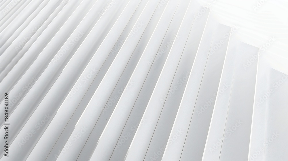 White on grey background, straight 3D lines forming precise geometric shapes, minimalist and refined. White on grey background, straight 3D lines forming precise geometric shapes, minimalist and refined.