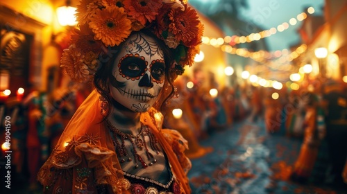 Spirit of Dia de los Muertos in Oaxaca's Bustling Mercado

