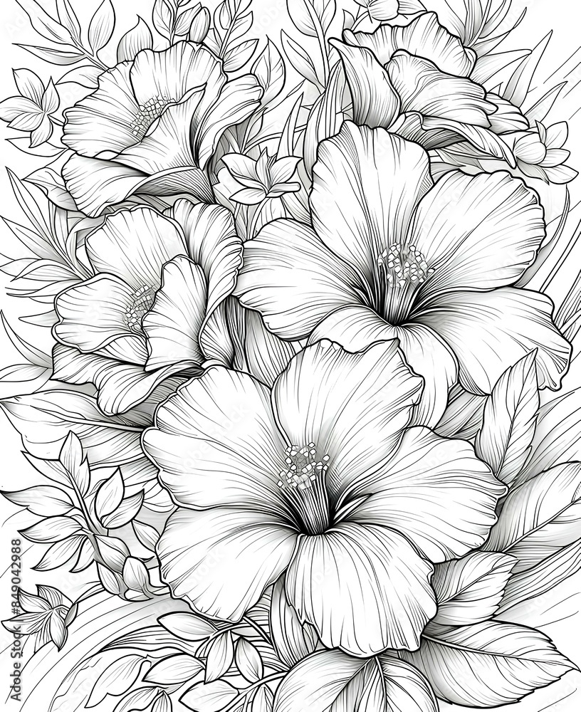 Delphinium coloring sheet. Delphinium coloring sheet.