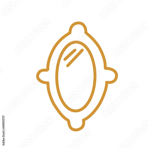 Mirror line icon