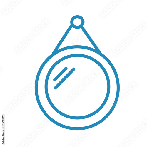 Mirror line icon