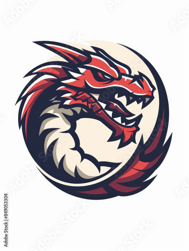 Wallpaper Mural dragon head mascot Torontodigital.ca