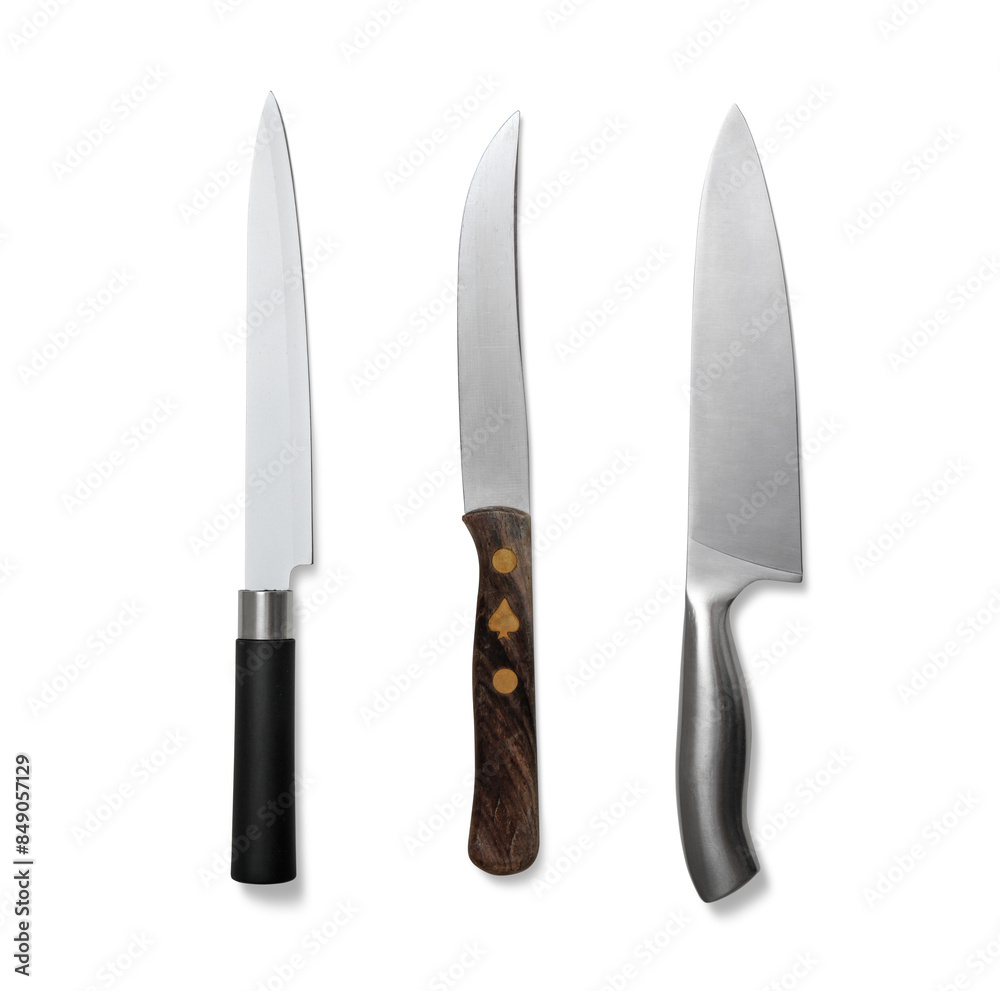kitchen knife on white background kitchen knife on white background