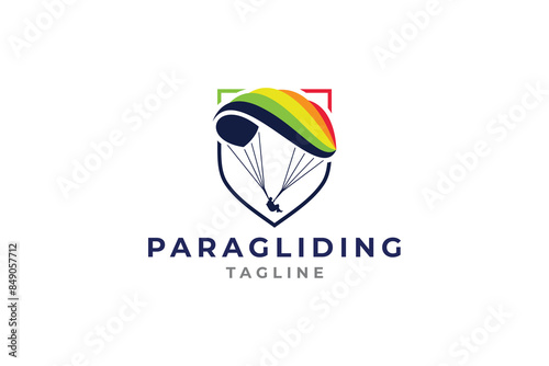 Paragliding Logo Design