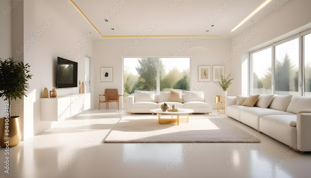 white and gold theme modern interior white and gold theme modern interior