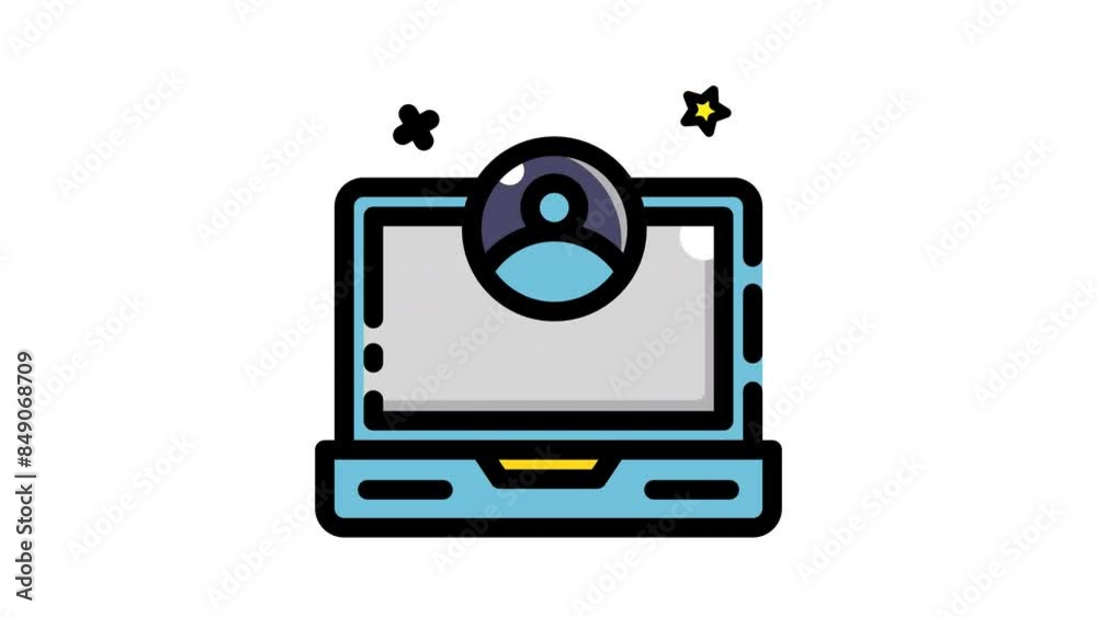 Laptop user computer with dollar laptop coin money sign on the screen, suitable for finance, business, investment concepts, online banking, ecommerce, and digital transactions. Laptop user computer with dollar laptop coin money sign on the screen, suitable for finance, business, investment concepts, online banking, ecommerce, and digital transactions.