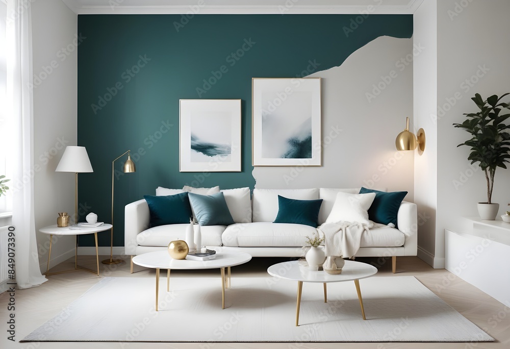 white and gold theme modern interior white and gold theme modern interior