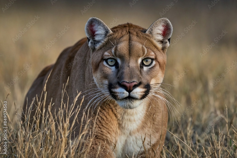 Fototapeta premium An image of a Puma