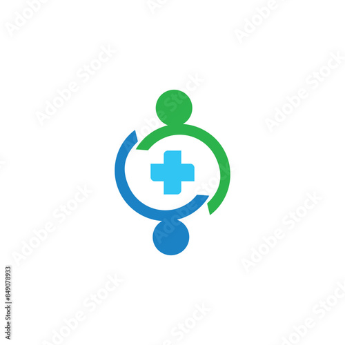 Free Download Health medical logo, template icon design - GFXLoad