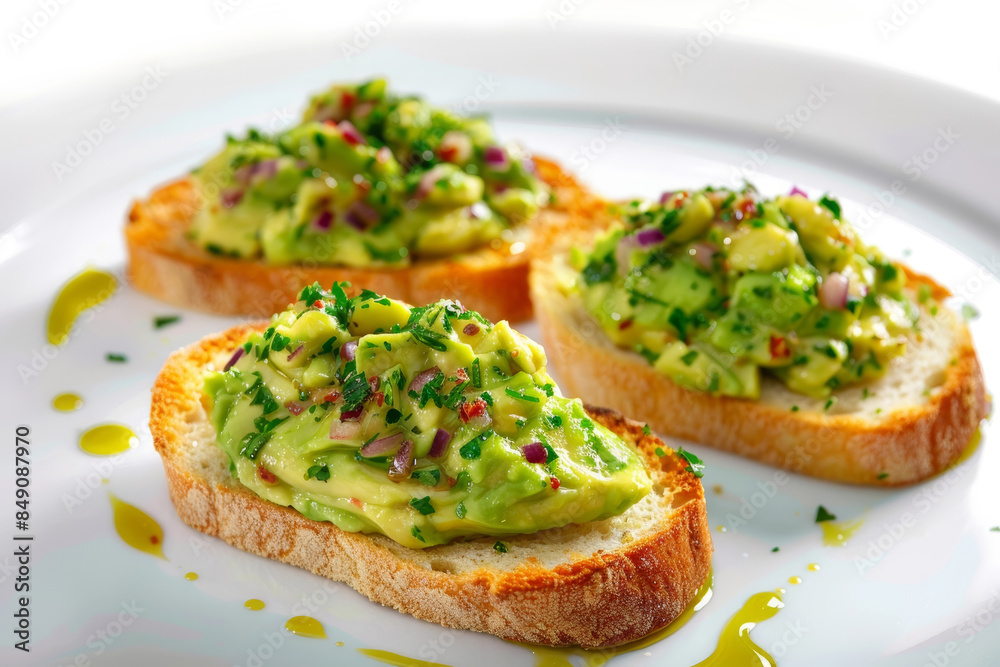 Velvety Smooth Avocado Mayonnaise with Red Onion and Parsley