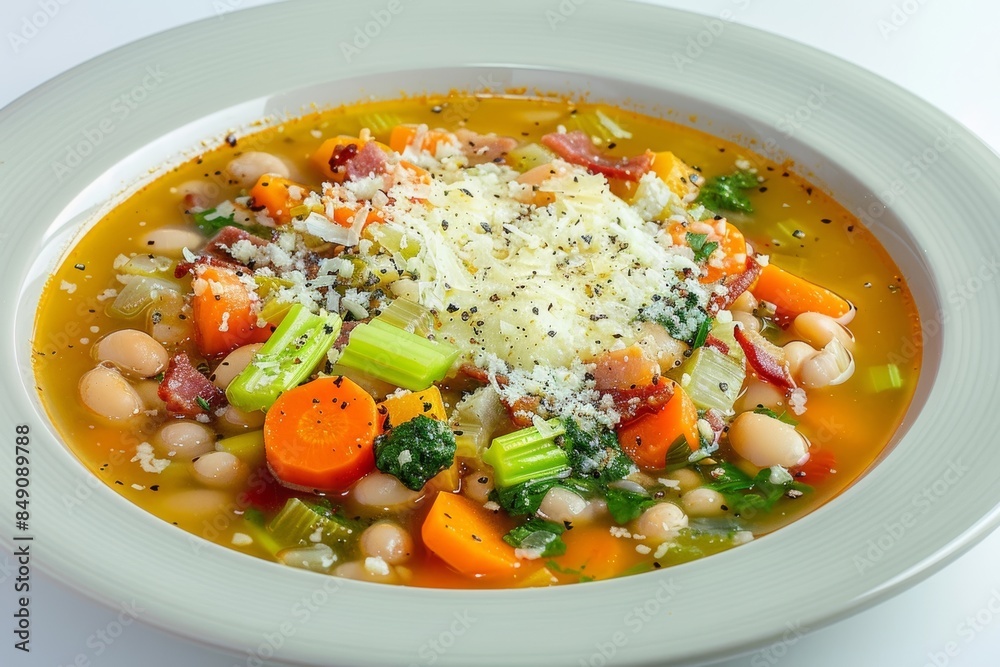 Cozy Fall Soup with a Touch of Garlic and Parmesan Cozy Fall Soup with a Touch of Garlic and Parmesan
