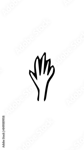 mano icono 