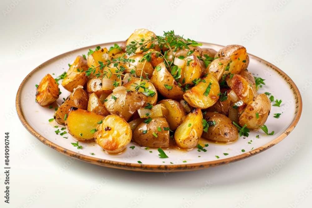 Austrian-Style Warm Potato Salad: A Feast for the Eyes and the Palate with Roasted Potatoes Austrian-Style Warm Potato Salad: A Feast for the Eyes and the Palate with Roasted Potatoes