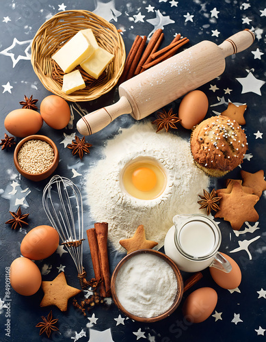Food wood and baking