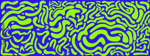 Wavy lines pattern. Curvy design. Dynamic backdrop. Abstract banner background