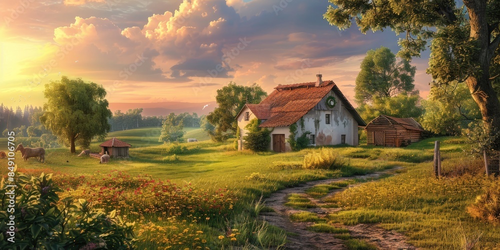 Beautiful Farm and Countryside Beautiful Farm and Countryside