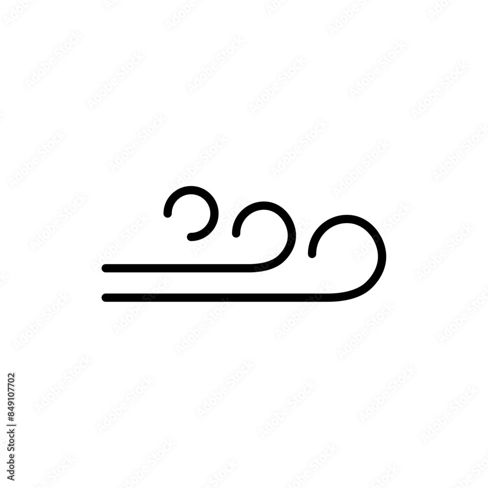 Wind blow line icon fresh vector cloud air isolated speed symbol. Wind blow air line icon logo. Wind blow line icon fresh vector cloud air isolated speed symbol. Wind blow air line icon logo.