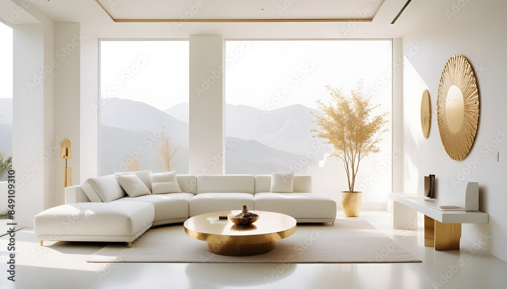 white and gold theme modern interior white and gold theme modern interior