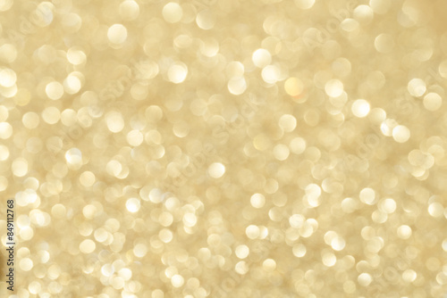 ゴールドキラキラ玉ボケ