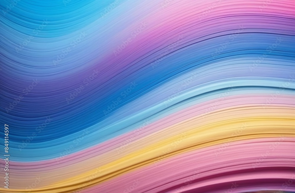 Fototapeta premium layered pastel abstract background rainbow colors
