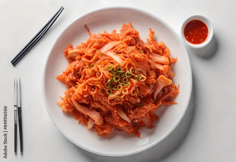 Kimchi, a popular food originated from Korea Kimchi, a popular food originated from Korea