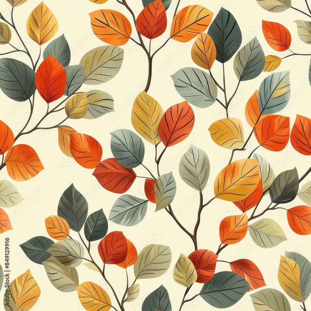 Obraz premium Abstract background illustration in the style of the 70s