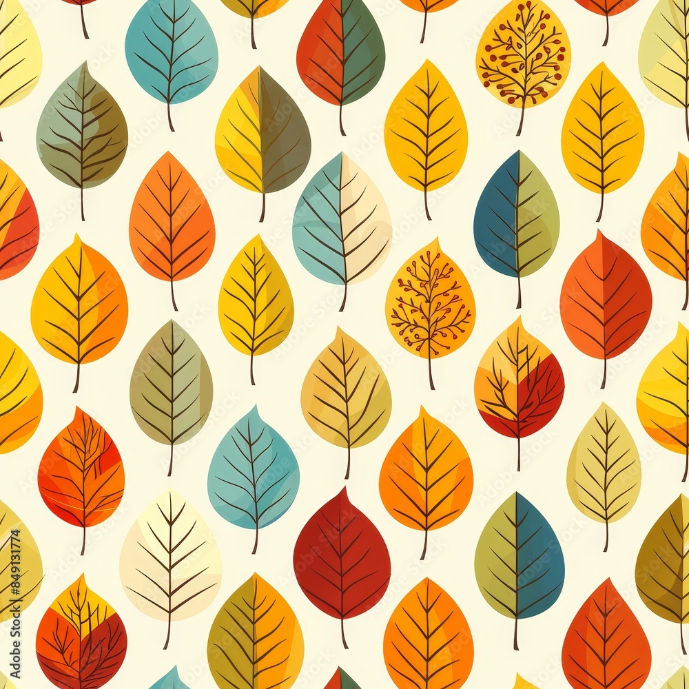 Obraz premium Abstract background illustration in the style of the 70s