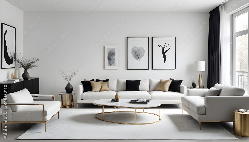 white and gold theme modern interior white and gold theme modern interior