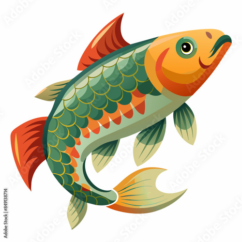 illustration of goldfish