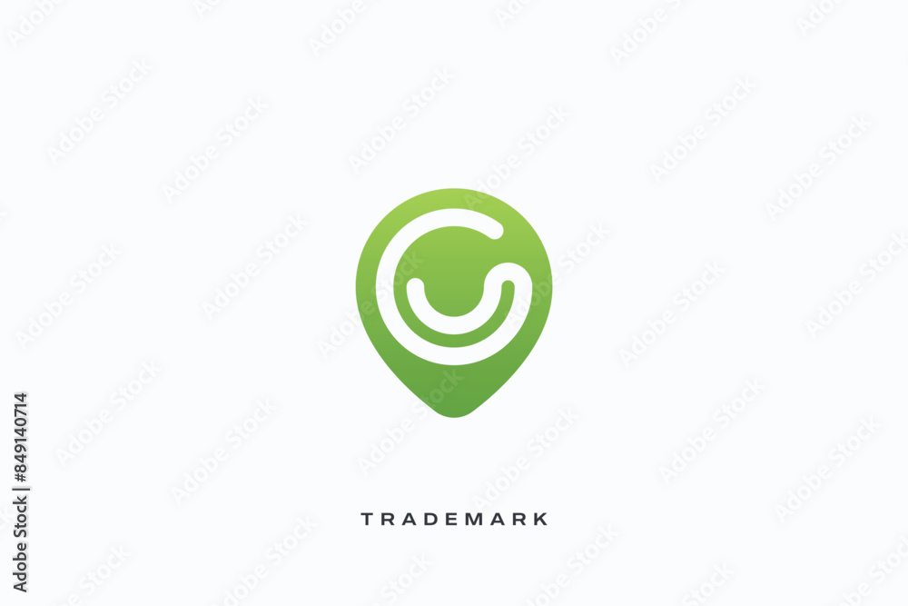 C Letter trademark brand logo