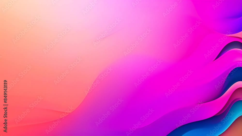 Abstract Wavy Pink and Blue Background Generative AI Abstract Wavy Pink and Blue Background Generative AI