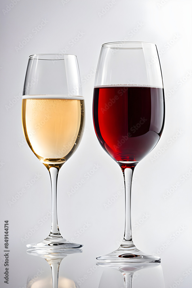 champagne red wine glass goblet on background champagne red wine glass goblet on background