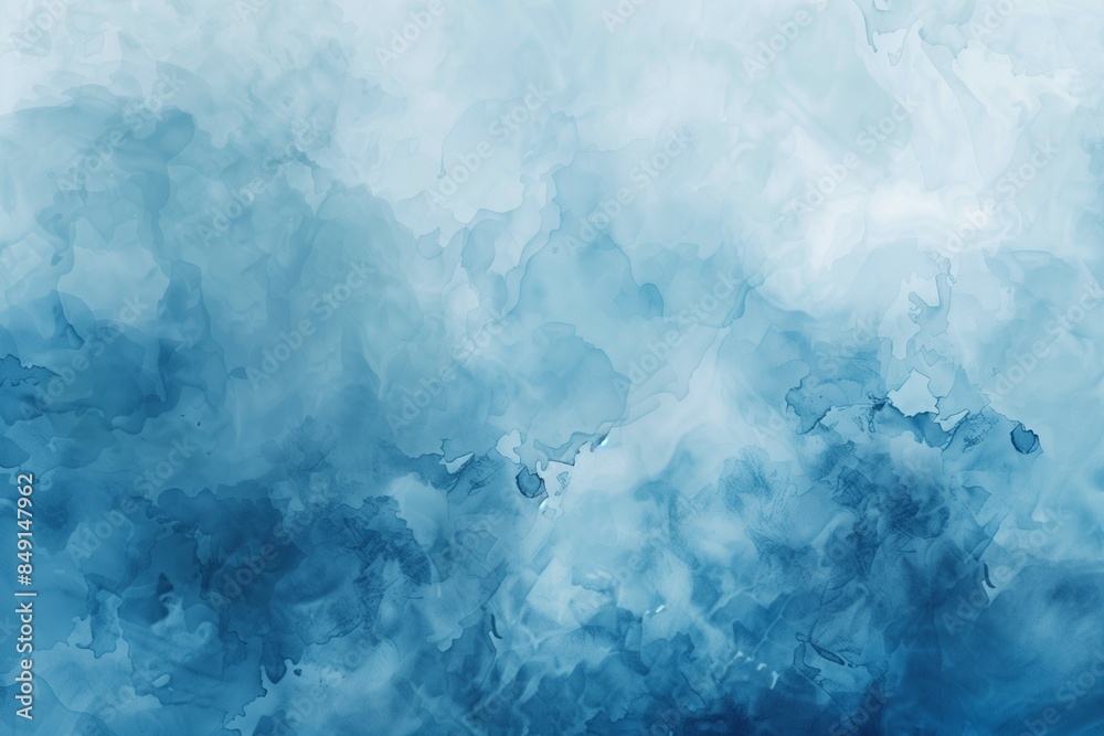 Blue watercolor painting with gentle gradients and fluid shapes. Ideal for backgrounds, artistic designs, and creative projects. Blue watercolor painting with gentle gradients and fluid shapes. Ideal for backgrounds, artistic designs, and creative projects.