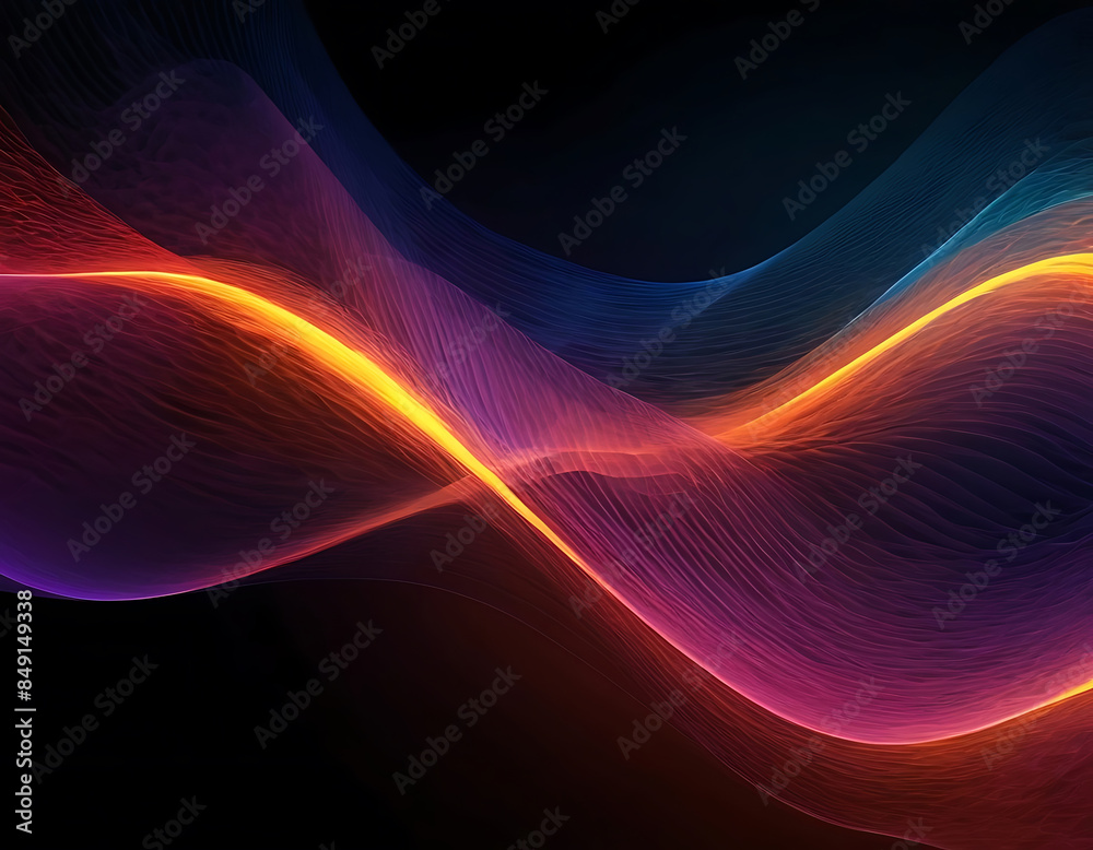 Abstract background with lines. Ai Generated. Abstract background with lines. Ai Generated.
